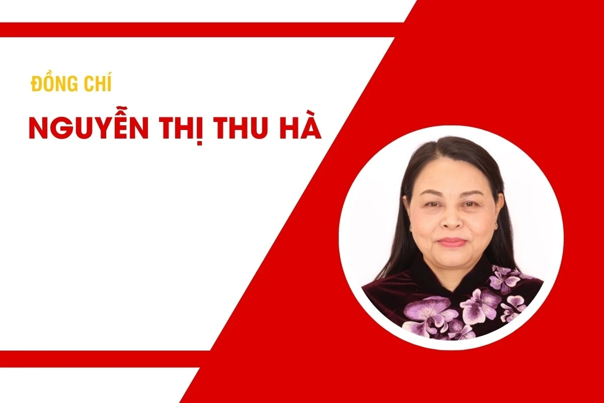 Tiểu sử đồng chí Nguyễn Thị Thu Hà, Ủy viên Trung ương Đảng, Ủy viên Ban Thường vụ Đảng ủy các cơ quan Đàng Trung ương, Phó Chánh Văn phòng Thường trực Văn phòng Trung ương Đảng