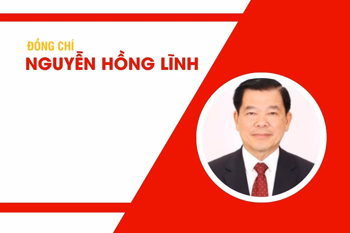 Tiểu sử đồng chí Nguyễn Hồng Lĩnh, Ủy viên Trung ương Đảng, Phó Chủ nhiệm Ủy ban Kiểm tra Trung ương