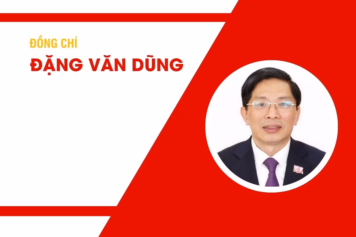 Tiểu sử đồng chí Đặng Văn Dũng, Ủy viên Trung ương Đảng, Ủy viên Ban Chấp hành Đảng bộ các cơ quan Đảng Trung ương, Phó Trưởng Ban Nội chính Trung ương