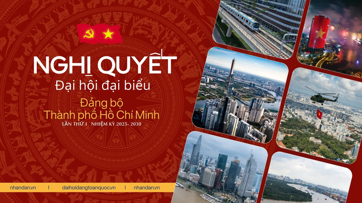 Nghị quyết Đại hội đại biểu Đảng bộ Thành phố Hồ Chí Minh lần thứ I, nhiệm kỳ 2025-2030