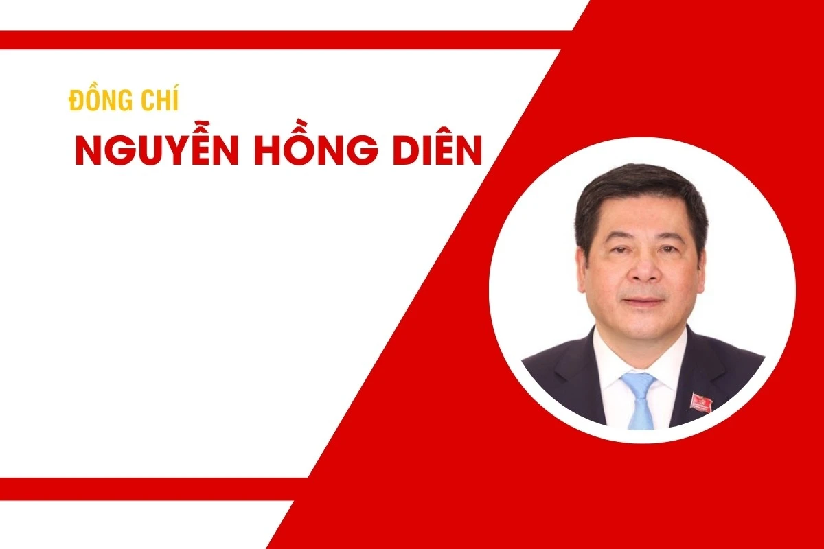 Tiểu sử đồng chí Nguyễn Hồng Diên, Ủy viên Trung ương Đảng, Phó Bí thư chuyên trách Đảng ủy Quốc hội