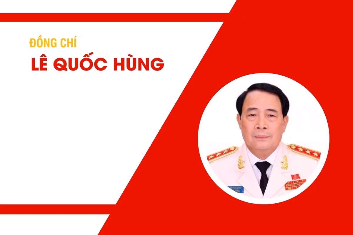 Tiểu sử đồng chí Lê Quốc Hùng, Ủy viên Trung ương Đảng, Ủy viên Ban Thường vụ Đảng ủy Công an Trung ương, Thượng tướng, Thứ trưởng Bộ Công an