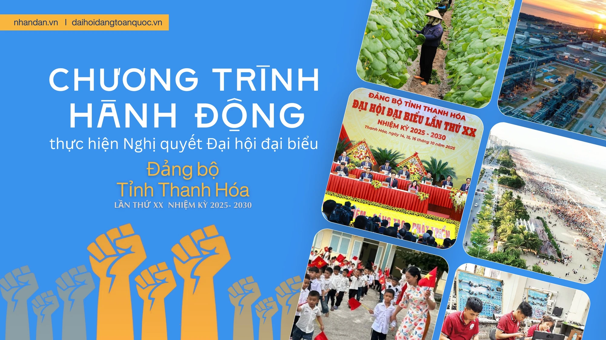 Chương trình hành động của Ban Chấp hành Đảng bộ tỉnh Thanh Hóa thực hiện Nghị quyết Đại hội đại biểu Đảng bộ tỉnh lần thứ XX, nhiệm kỳ 2025-2030