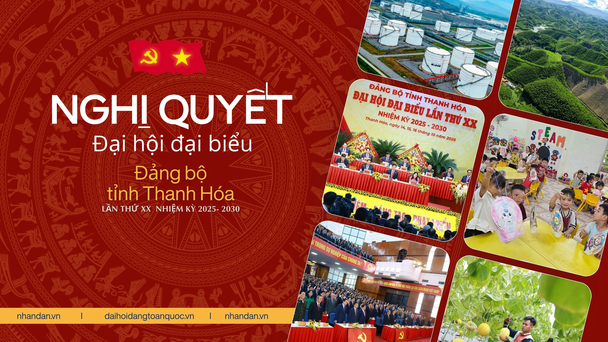 Nghị quyết Đại hội đại biểu Đảng bộ tỉnh Thanh Hóa lần thứ XX, nhiệm kỳ 2025-2030