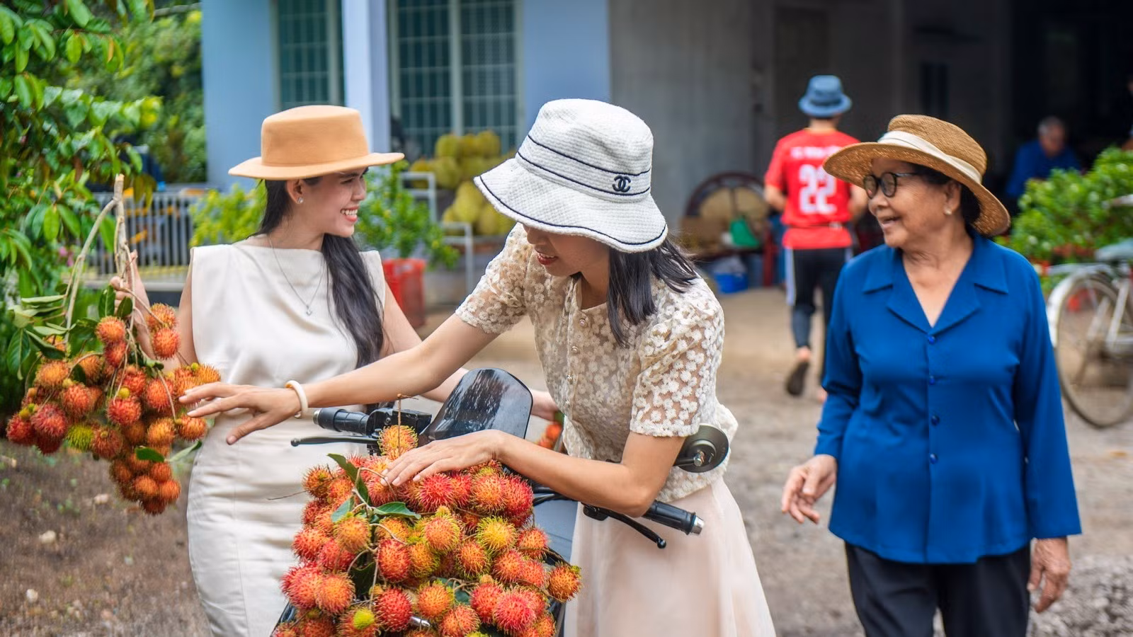 Người dân thụ hưởng từ quá trình xây dựng nông thôn mới ở Đồng Nai.