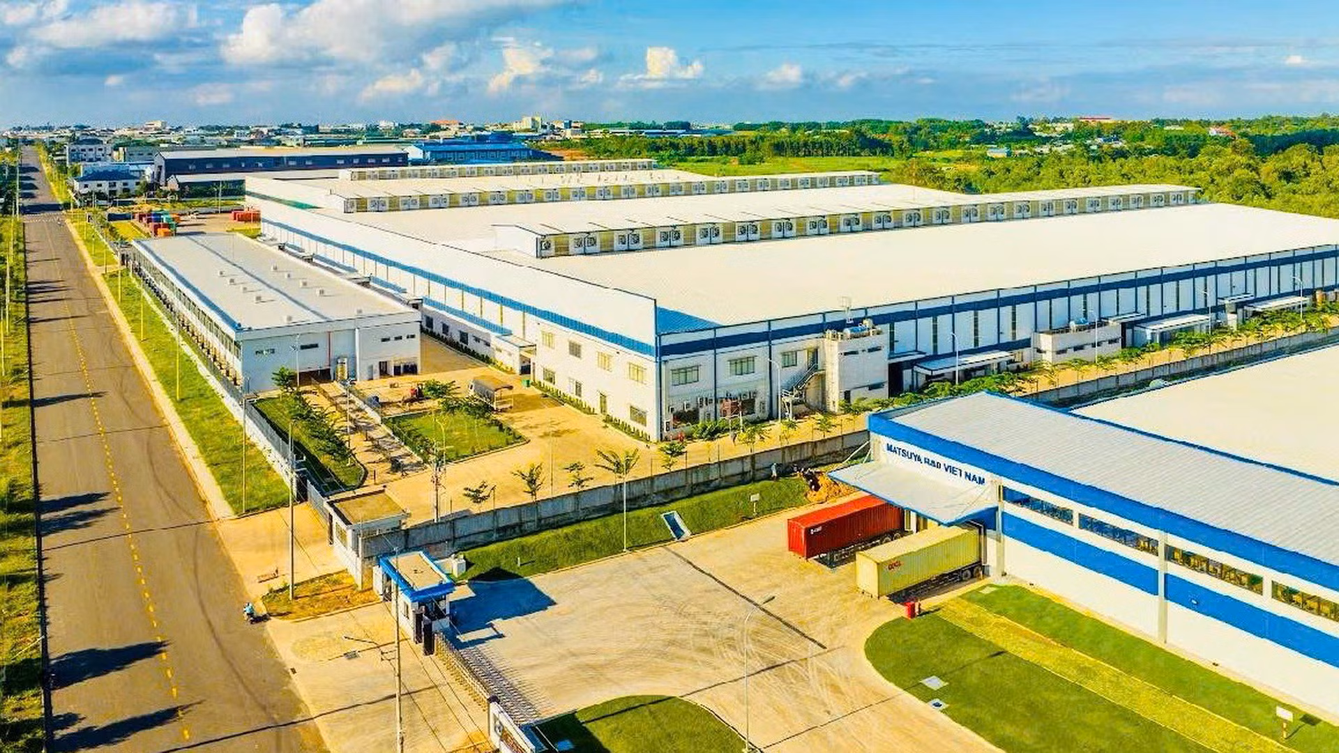 Một góc Khu công nghiệp Hố Nai, tỉnh Đồng Nai.