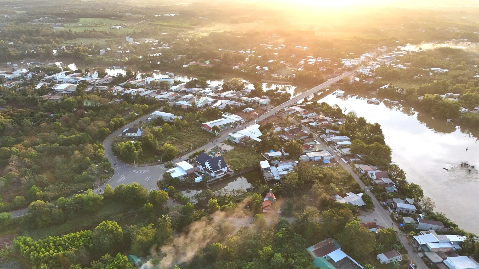 Một góc xã Thanh Sơn, tỉnh Đồng Nai.