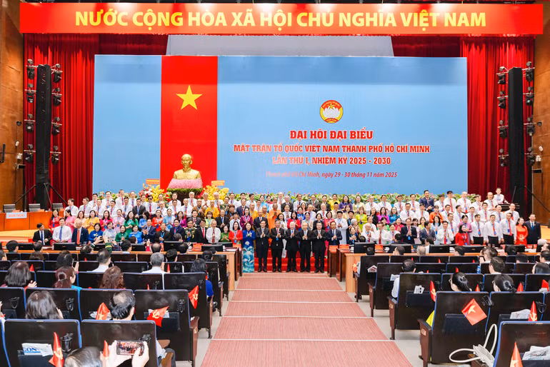 Đại hội đại biểu Mặt trận Tổ quốc Việt Nam Thành phố Hồ Chí Minh lần thứ I, nhiệm kỳ 2025-2030.
