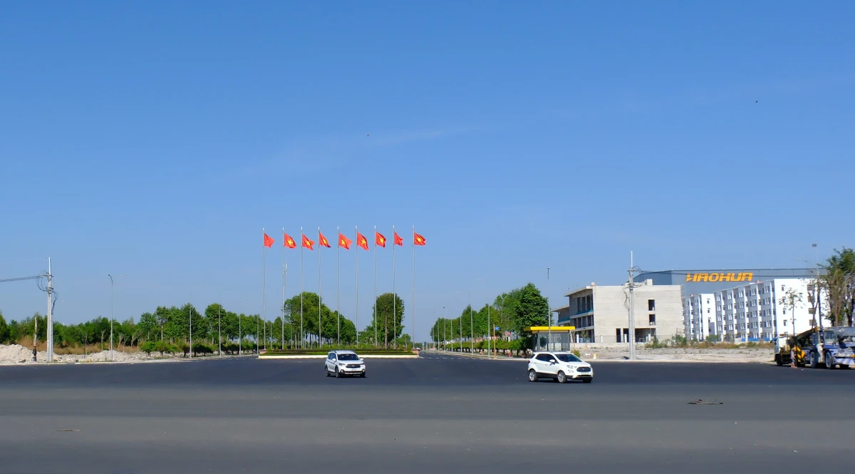 Một góc khu công nghiệp Sikico ở phía bắc tỉnh Đồng Nai