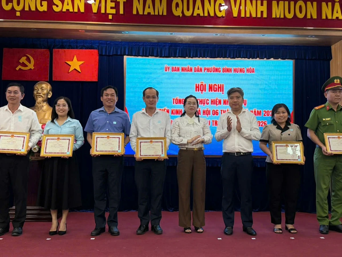 Phường Bình Hưng Hòa đạt nhiều kết quả ấn tượng từ khi vận hành mô hình chính quyền địa phương hai cấp.