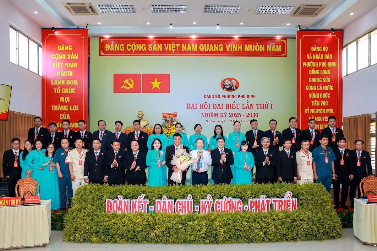 Đảng bộ Phường Phú Định tạo nhiều dấu ấn trong phát triển kinh tế-xã hội sau sắp xếp đơn vị hành chính từ 1/7/2025.