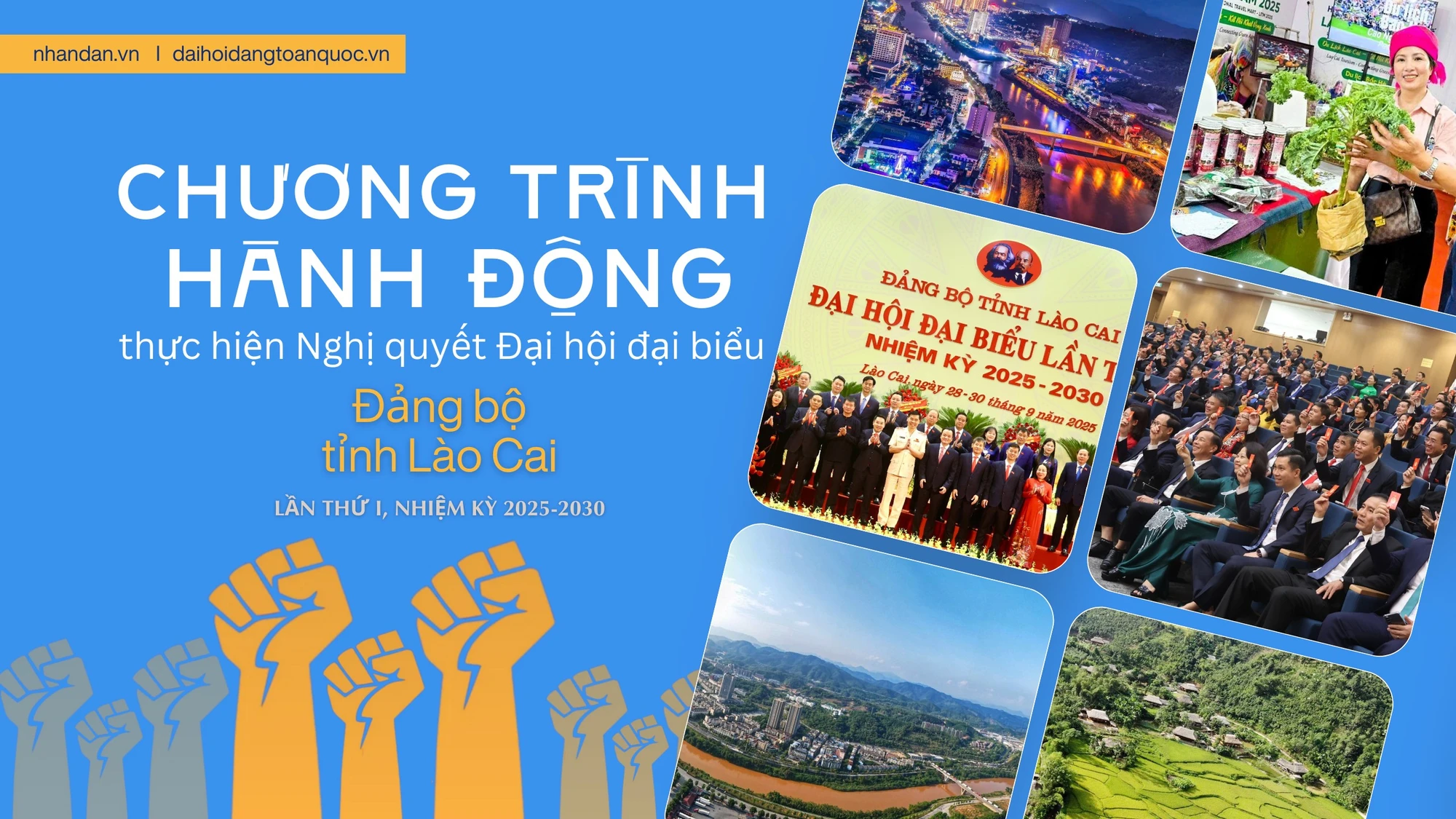 Chương trình hành động của Ban Chấp hành Đảng bộ tỉnh thực hiện Nghị quyết Đại hội đại biểu Đảng bộ tỉnh Lào Cai lần thứ I, nhiệm kỳ 2025-2030