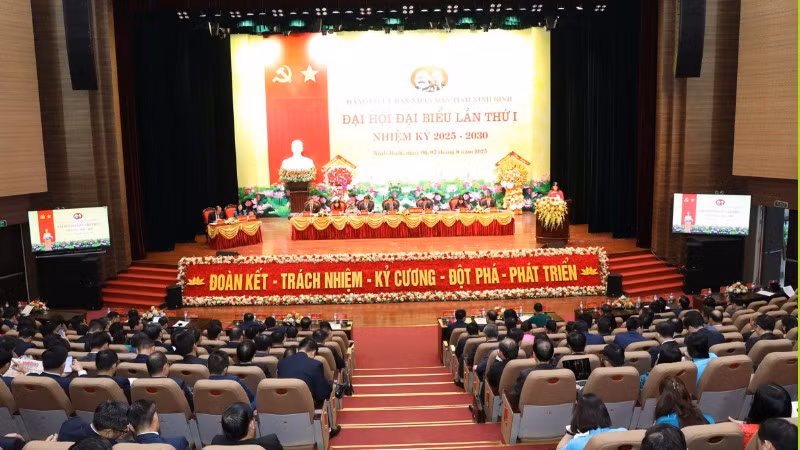 Các đại biểu dự đại hội.