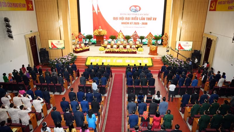 Đại hội đại biểu Đảng bộ tỉnh Lai Châu lần thứ XV, nhiệm kỳ 2025–2030 với mục tiêu phấn đấu xây dựng Lai Châu phát triển xanh, nhanh, bền vững.