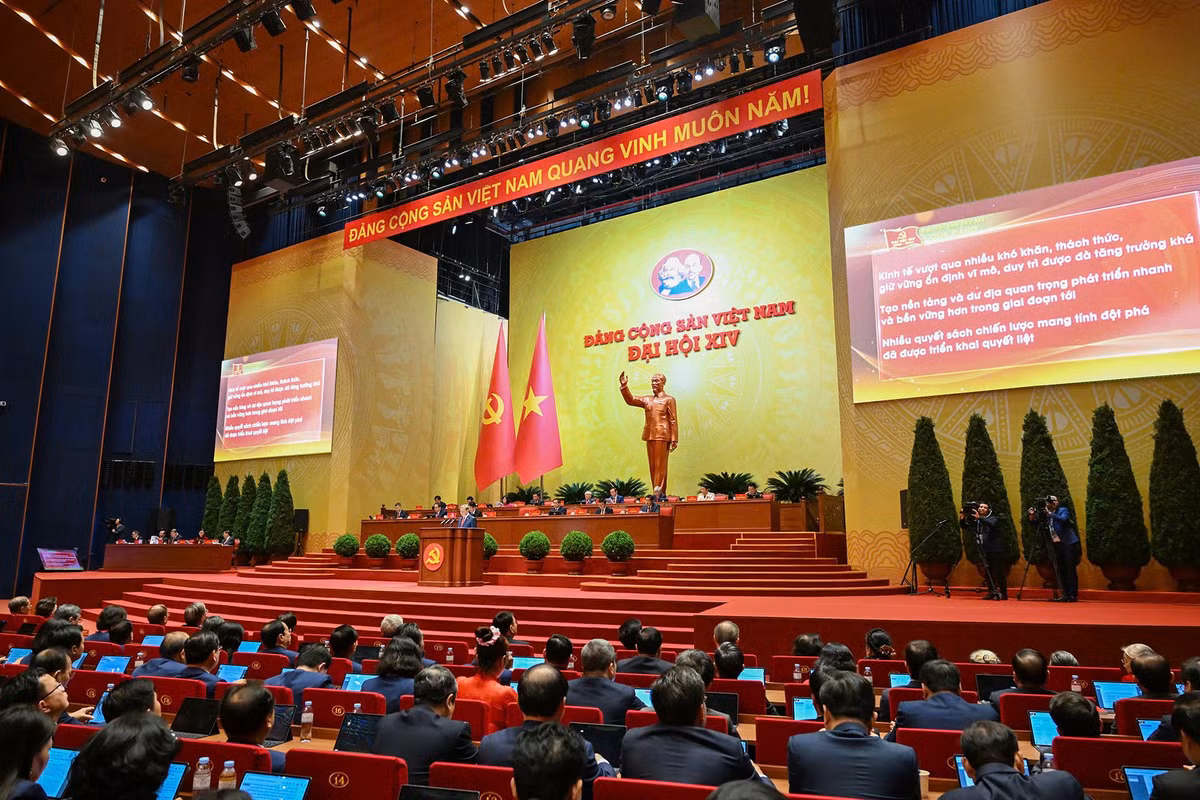 Phiên khai mạc Đại hội đại biểu toàn quốc lần thứ XIV của Đảng.