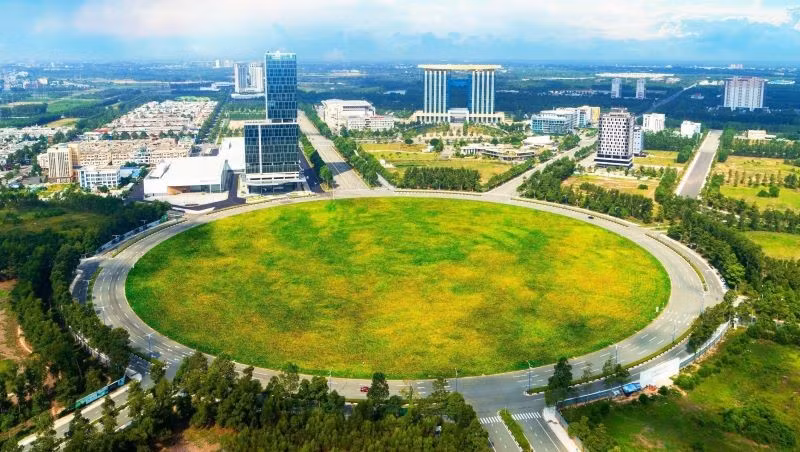 Vùng lõi trung tâm đề án phát triển Đô thị Khoa học công nghệ-bắc Thành phố Hồ Chí Minh. 